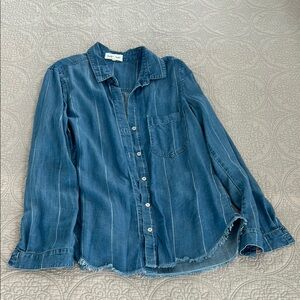 Bella Dahl Indigo Chambray Top
